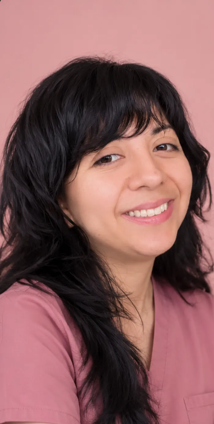 Retrato de Abril Bustamante Rueda